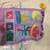 Large fabric flag and other baby shower decorations 6 thumbnail