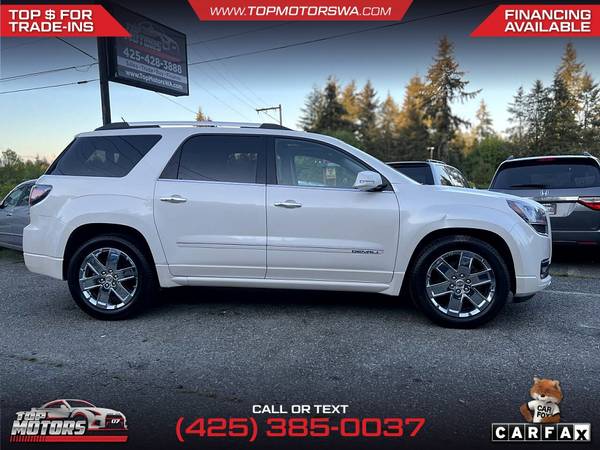 $166/mes - SUV GMC Acadia Denali AWD 2015 - $11.999 (23410 Highway 99, WA 98026)63498571772545123