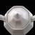 White Porcelain Sugar Bowl w/Lid 2 thumbnail