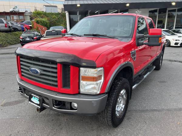 2008 Ford F-350 Super Duty Diesel 4x4 4WD F350 Truck FX4 4dr Crew Cab  LB 1