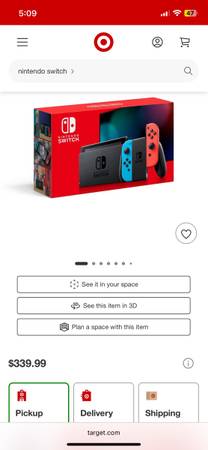 Nintendo Switch New Good Condition 1