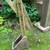 Antique wooden carriage/wagon wheel jack. 2 thumbnail