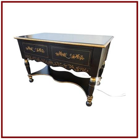 Chinoiserie Style Library Table 1