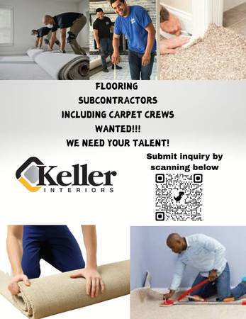 Flooring Subcontractors Wanted ( including Carpet Crews) 1