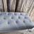 Shlomi Haziza High End Luxury White Chesterfield Bench Acrylic Legs Si 4 thumbnail