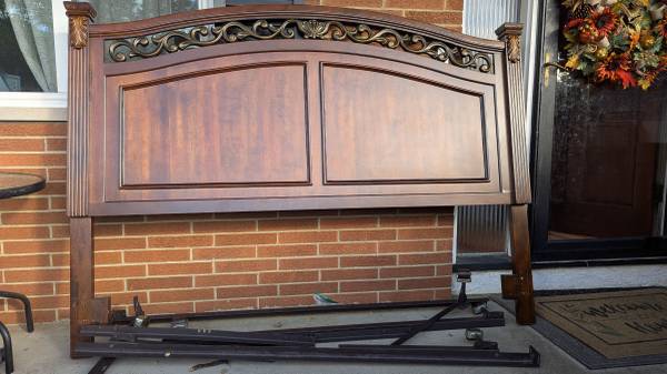 King size bed frame 1