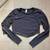 Lululemon Black Long-Sleeve Soft Jersey Crop Top-Size 10 1 thumbnail