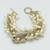Vtg Banana Republic Pearl Crystal Wide Rhinestone Shrimp Toggle Bracel 2 thumbnail
