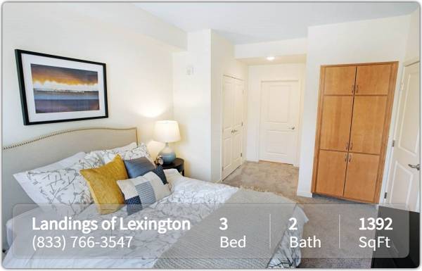 $1,962 / 3br - 1392ft2 - Your dog or cat is welcome! Amazing pet-friendly 3 BR / 2 BA! (Lexington)64003958267011121