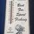 Vintage Penn Reels Sport Fishing Metal Thermometer Rare 1 thumbnail