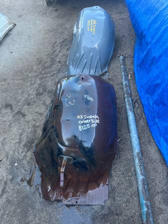 63 Impala ( Driver Side Inner Front Wheel Wells ) 1