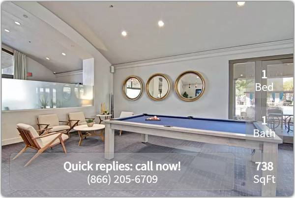 Ready to lease! 1 bed 1 bath home. Check us out! 1