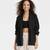 Women's Open Layering Cardigan - A New Day Brand - Black - Size MEDIUM 1 thumbnail