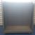 Steel frame Movable 2x slat wall with wheels | Store display 7 thumbnail