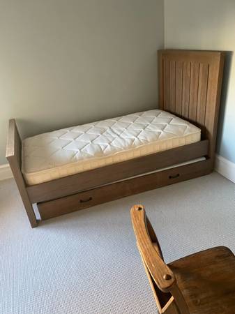 Bed with mattress & Box spring 1
