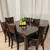 Contemporary Extendable Dining Table with 8 Chairs! 14 thumbnail