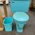 Vintage Crane “Neuday” Bathroom Set – Turquoise, 1961 [1009.01] 4 thumbnail