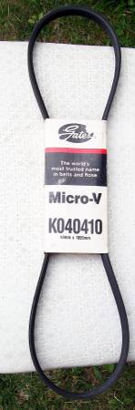 Gates Micro-V  K040410 Serpentine Belt 1