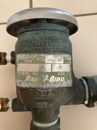 Rain Bird Sprinkler Vacuum Breaker 1