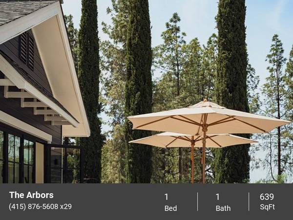 $2,278 / 1br - 639ft2 - 1 BR Living-Fresh Upgrades, Pet Friendly, Outdoor Bliss (Livermore Valley)63797062699649122