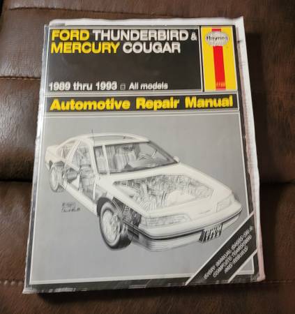 Haynes Thunderbird & Cougar manual 1