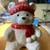 Snowman and Santa Bear Cookie Jars 4 thumbnail