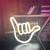 New Hand Hang Loose Neon Sign Light Decorative USB or Battery Home 1 thumbnail