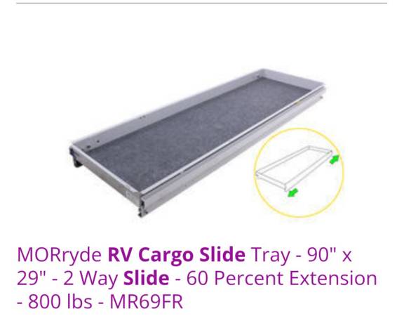 Cargo sliding tray 1