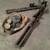 2 antique wood lathes with box of attachments 2 thumbnail