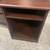 Ikea Brown Small Bed Nightstand / End Table 22H, Black lamp included 2 thumbnail