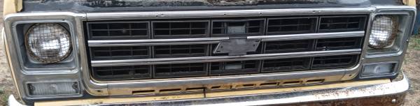 1979 CHEVROLET SILVERADO GRILLE CHEVY SQUARE BODY BLAZER K5 1