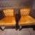 PAIR OF TWO VINTAGE MID CENTURY BARREL CHAIRS GOLD TUFTED VELVET FABRI 1 thumbnail