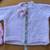 Handknit Pink Baby Sweater and Booties 11” x 11” Handmade 1 thumbnail