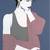 Patrick Nagel Commemorative Ten (NC 10), 1987 Serigraph Art Print 24 x 36 2 thumbnail
