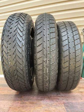 temporary donut spare tire convenince compact rim wheel for 25 dollars 1