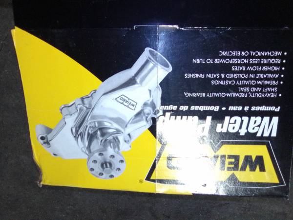 Weiand Racing Waterpump 1