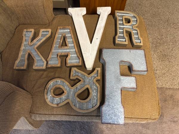 Wall decor letters 1