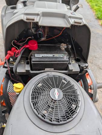 Husqvarna 46 inch cut 24 hp with bagger - $60063470985186819124