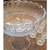 REDUCED Large Pressed Depression Glass Punch Bowl, Pedestal, 11 Cups 2 thumbnail