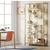 Modern gold and white bookshelf - new in box ! 1 thumbnail