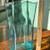 Vintage BLENKO Hand-blown Tall Antique Grn Glass Paper Bag Vase 3 thumbnail