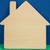 Lot of 12 Unfinished Wood House Cutouts for Crafts 2 3/4in by 2 3/4in 3 thumbnail