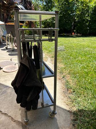 BBQ Cart & Accessories - $35 (san jose south)63471478359681122