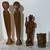(4) VINTAGE WOOD STATUES - 2 VIRGIN MARY AND 2 FOLK ART MALE FIGURES 6 thumbnail