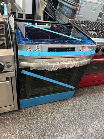 Stainless Steel Stove Electric Slide In 1