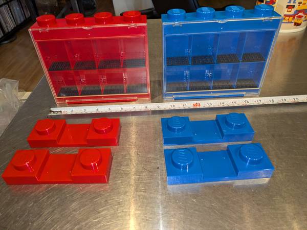 Lego mini figure display cases 1