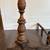 Antique Fireplace Tool Set & Andirons w/ Log Holders Brass Acorn 5 thumbnail