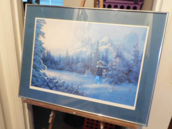 Food Cache--Winter Scene 1