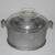 Guardian Service Ware Hammered Aluminum 9" Roaster with Glass Lid 1 thumbnail