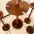 Stand Cigar Ashtray Gentlemen's Wooden Standing Ashtray Nest Stands 5 thumbnail